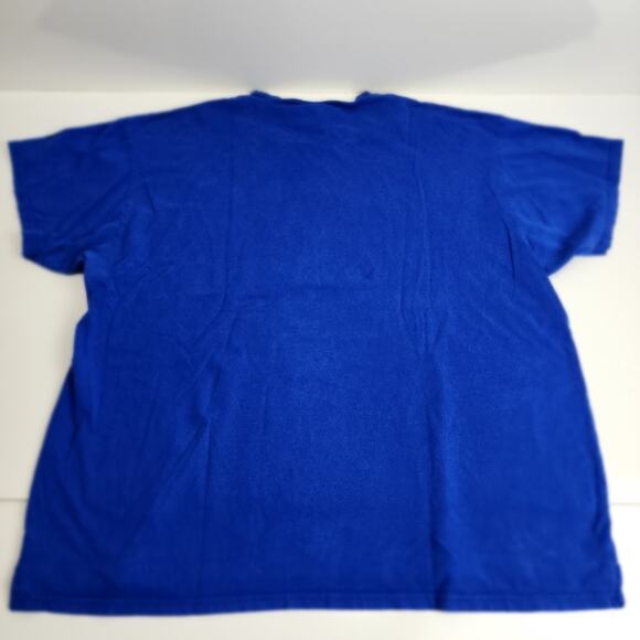 DC Comics Superman Logo Superhero Short Sleeve Blue & Red T-Shirt Men's Size XL - Picture 3 of 5